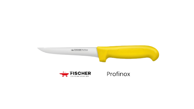 Couteau de boucher bi matière Fischer Sandvik - Couteaux de